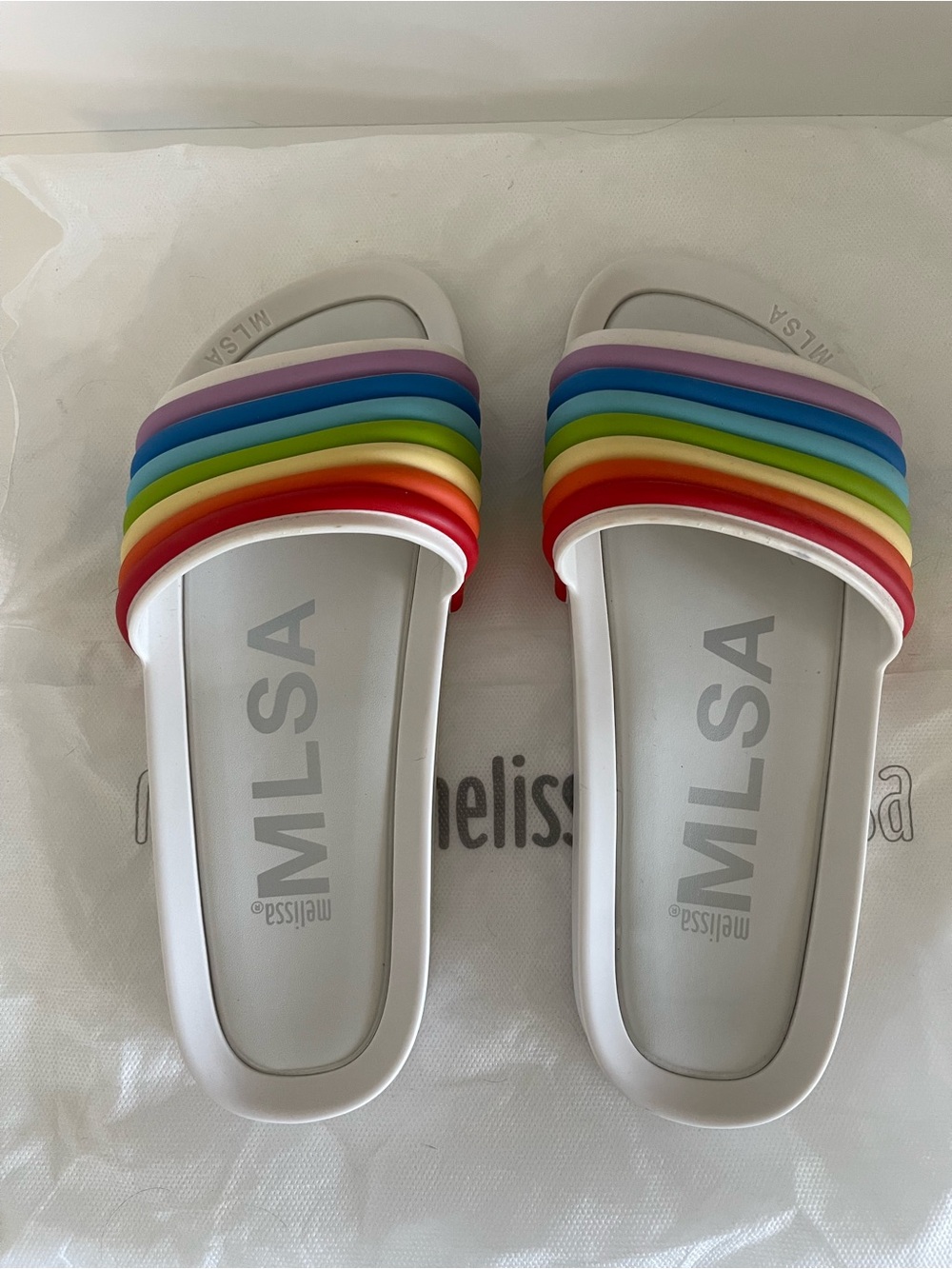 Melissa Beach Slide Sandals | Size 8